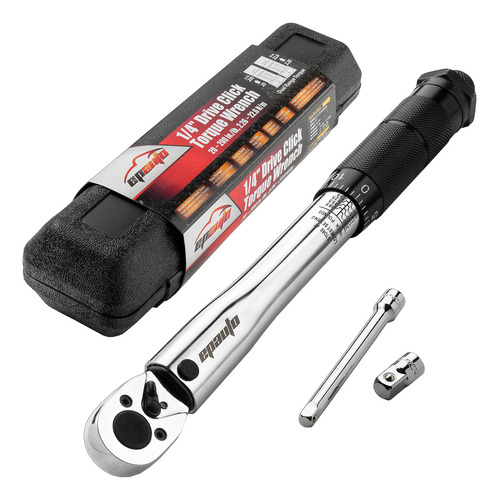 Llave De Torque Tipo Clic 1 A 25 Kgm Con Medidor Ajustable