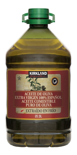 Aceite Puro De Oliva Extra Virgen Español 3 Lt Kirkland 