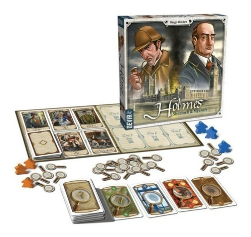 Juego De Mesa Holmes Sherlock & Mycroft Devir Original Nuevo