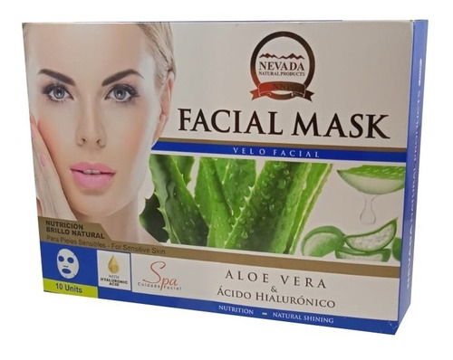 Velo Facial De Aloe Vera