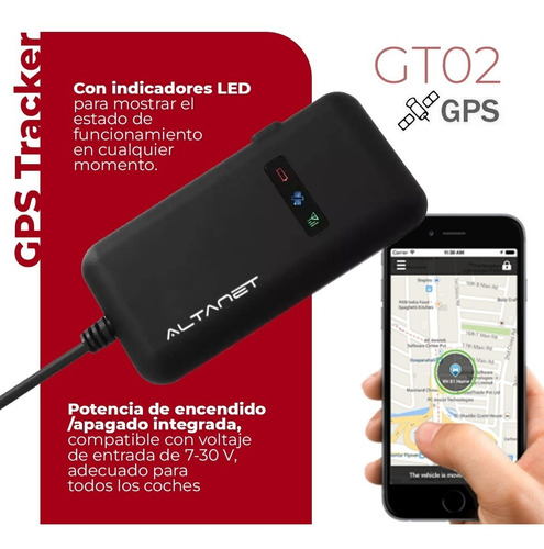 Imagen 3 de 4 de Gps Tracker Localizador Rastreador Satelital Auto Moto App