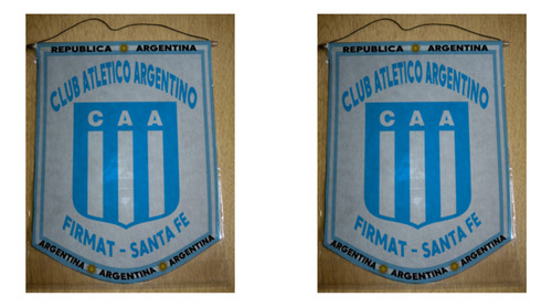 Banderin Mediano 27cm Argentino De Firmat Santa Fe