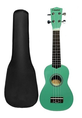 Ukelele Soprano Sparkle Leonard Con Funda