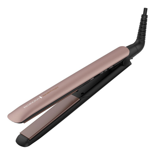Imagen 5 de 6 de Plancha de cabello Remington Keratin Therapy S8599 negra y rosa 120V
