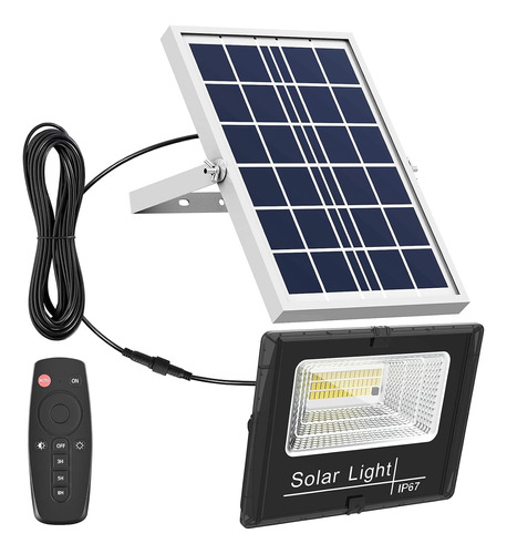 Reflector Lampara Led Genérica Solar 100w Exterior 