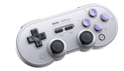 Control joystick inalámbrico 8BitDo SN30 Pro Game boy classic sn edition