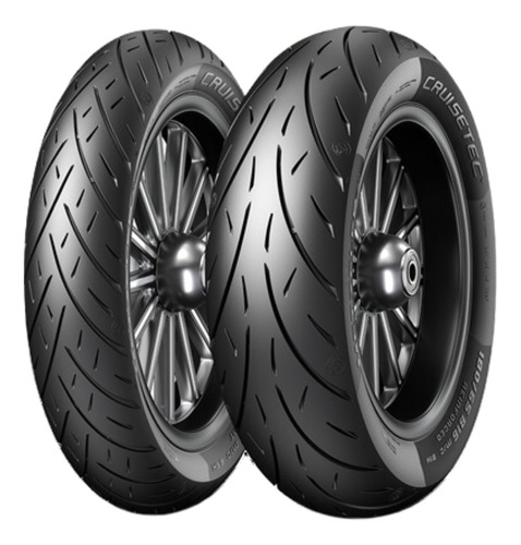 Par Pneu V-rod Night 130/60b19 +260/40r18 Cruisetec Metzeler