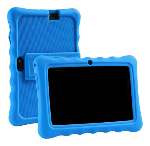 Tablet 10 Niños Jovenes Dual Sim Quad Core 32gb+protector Color Celeste