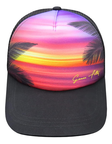 Grace Folly Foam Trucker Hat Snapback Mesh Baseball Cap Para