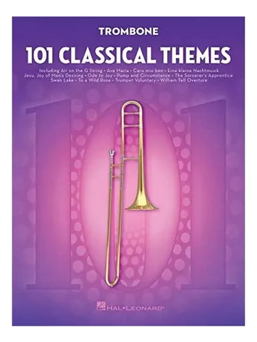 comprar Libro:  101 Classical Themes For Trombone