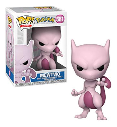 Funko Pop! Juegos: Pokemon - Figura De Vinilo Mewtwo