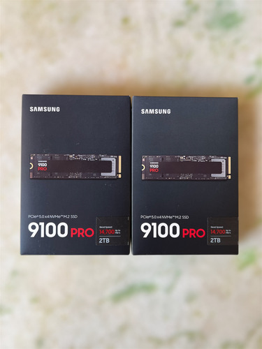 Ssd Samsung 9100 Pro 2tb M.2 2280 Pci-e 5.0 Gen5 X4 Nvme 2.0 Taxa De Transferência 14700mbps - Modelo Mz-vap2t0b/am