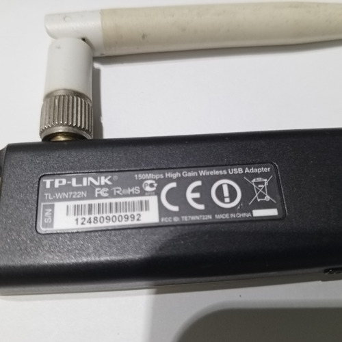 Adaptador Inalambrico Usb 150mbps Tp Link