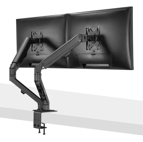 Soporte Hidraulico Para 2 Monitores 27 Pulgadas Redlemon