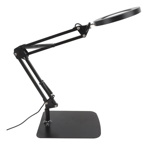 Lupa Led De Vidrio Con Iluminación Flexible De 5 Aumentos