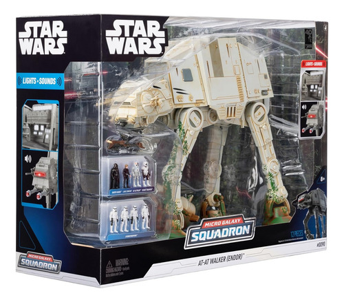Figura De Acción At At Walker (endor) De Jazwares Micro Galaxy Squadron