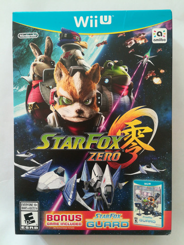 Star Fox Zero + Star Fox Guard Amiibo Wii U 100% Nuevo