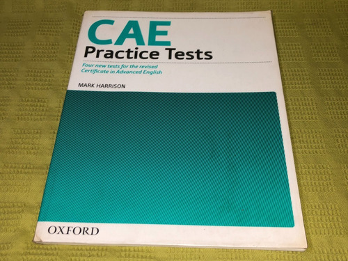 Cae Practice Tests - Mark Harrison - Oxford (Usado)