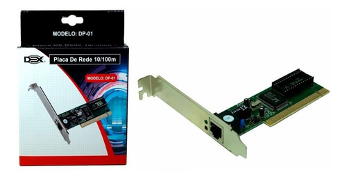 Placa De Rede Pci 10/100m Dp01 Lan Ethernet