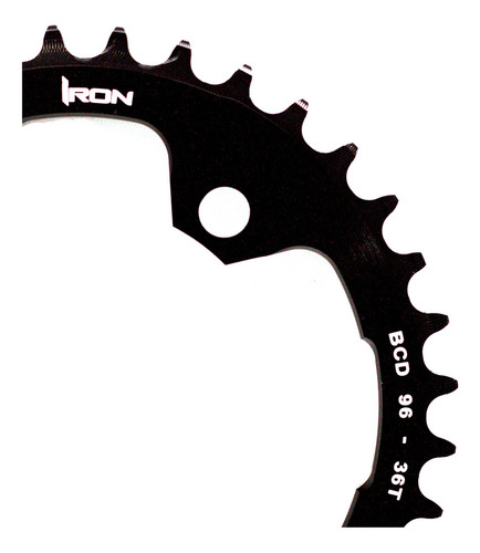 Coroa Indexada Dupla - Iron Bcd96 Assimétrico 34 A 38 Dentes Cor 36t