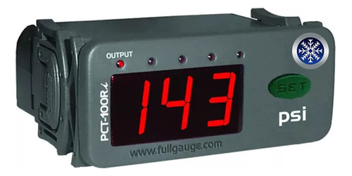 Pct-100ri Full Gauge Controlador Electronico De Presion