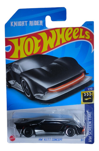 Hot Wheels Coleccion Auto Fantastico Kitt Concept Serie Tv 