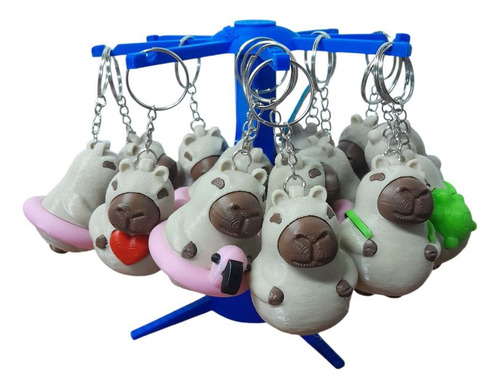 Llaveros Carpincho Souvenir Colgante Mochila Capibara X 30