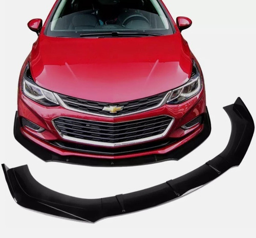 Spoiler Lip Delantero Universal 3 Piezas Ajustable Paragolpe