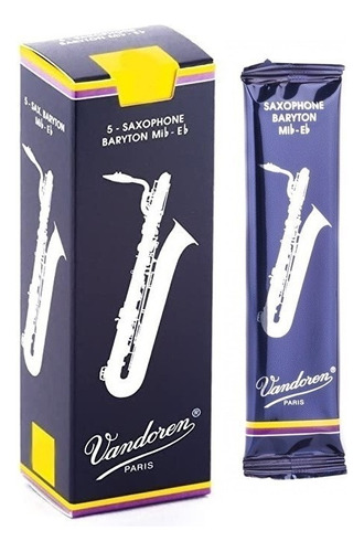 1 Palheta P/sax Baritono Tradicional Nº 2,5 Sr2425 Vandoren