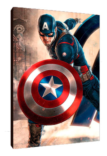 Cuadros Poster Superheroes Capitan America M 20x29 (pam(8))