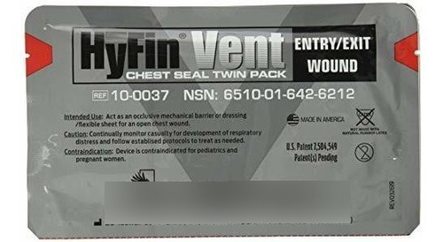 Sello De América Del Norte Rescate Hyfin Vent Pecho, 2 Count