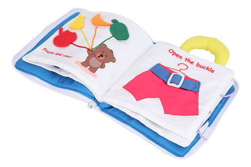 Libro Educativo De Tela Colorida Para Bebés Y Niños Pequeños