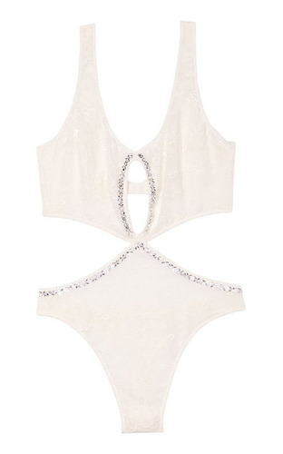 Body Encaje Elástico Brillo Victoria's Secret