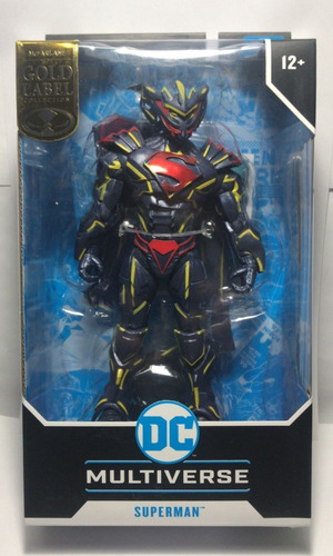 Figura articulada Energized Dc Multiverse Superman