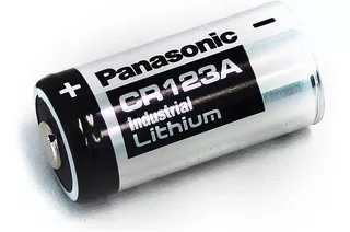 5 X Pila Litio Cr123a Panasonic Lithium 3v Cr123 San Martin
