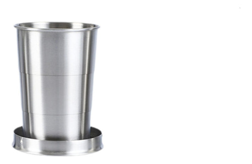 2 Taza De Metal, Taza Plegable, 150ml 6,5 Cm X 7,6 Cm