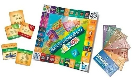 Jogo Banco Imobiliário Júnior Estrela