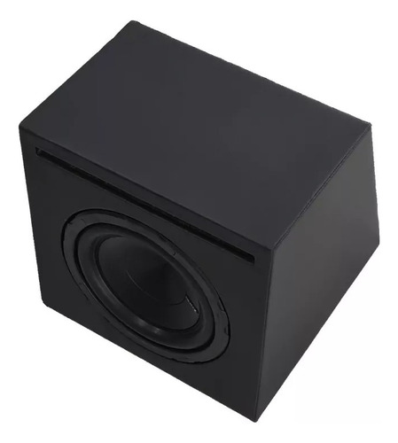 Subwoofer Hertz Es 200.5 8 Polegadas + Caixa Acústica Cor Preto