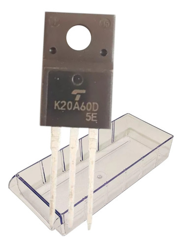 Transistor Fet Mosfet K20a60 (6 Peças) K20a60 20a60 0a60