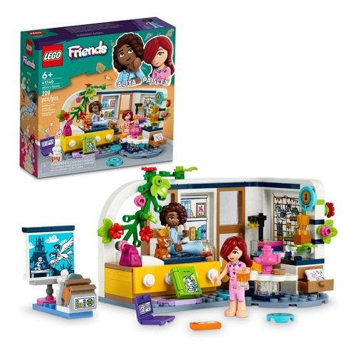 Kit De Construcción Lego Friends Habitación De Aliya 41740 Cantidad de piezas 209