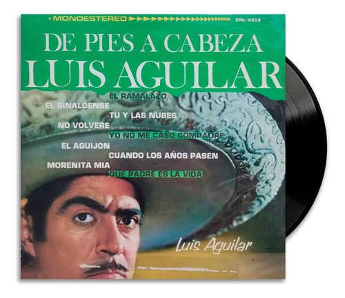 Luis Aguilar - De Pies A Cabeza - Lp