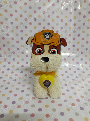 10 Paw Patrols Realizados En Toalla Con Jabón