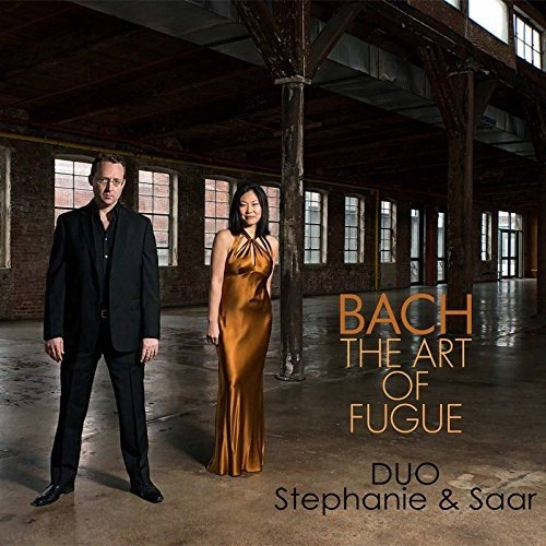 Cd Bach The Art Of Fugue - Duo Stephanie And Saar