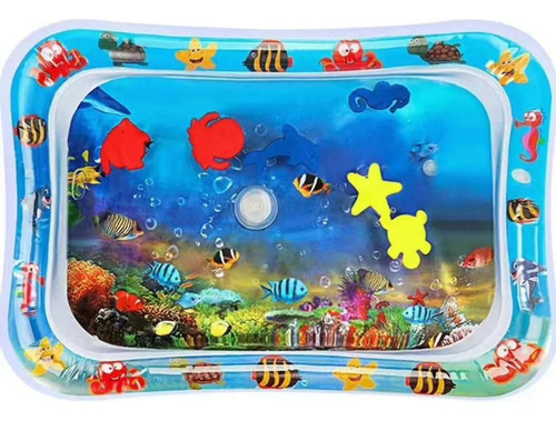 Estera Acuática Para Gatos Estera Agua Sensorial Con Peces