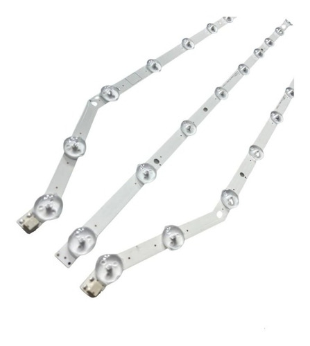 Kit 3 Barras Led Tv Cse Un40fh6203g Un40fh5100g Un40fh5303g 
