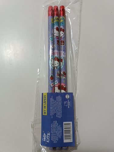 Set Papelería Hello Kitty 3 Piezas (Usado)
