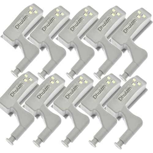 10pcs Luz Led Universal Bisagras De Gabinetes Y Armario...