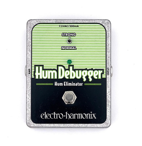 Pedal Reductor De Ruido Electro Harmonix Hum Debugger Color Verde