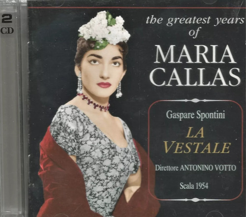 Maria Callas Spontini La Vestale Greatest Years - 2cd Grecia