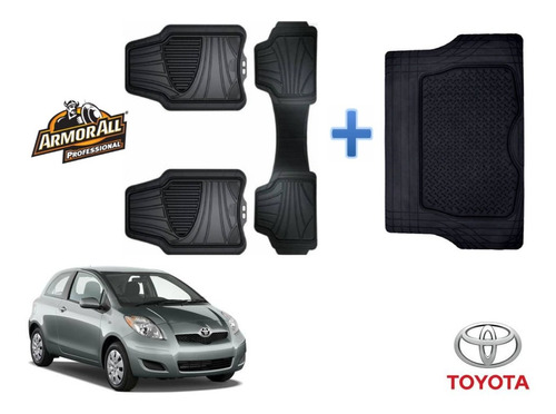 Tapetes Uso Rudo + Cajuela Toyota Yaris Hb 2006 A 2011 Armor